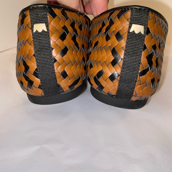 NWOB Birdies The Starling Loafer In Leather Basket Weave Sz Women’s 8 - Picture 7 of 12